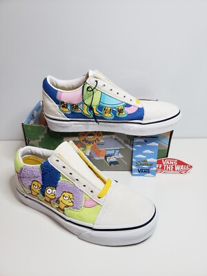Vans x The Simpsons Multicolor Old Skool Bouvier Sisters Sneaker Men 6 Woman 7.5 Vans Old Skool The Simpsons Bouvier Sisters Men main image 3