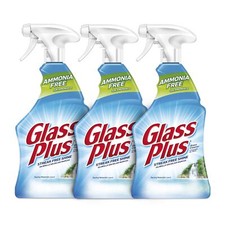 CLEANING AGENT Ammonia Free Glass Cleaner 32 Fl Oz Pack of 3 Streak Free Shine