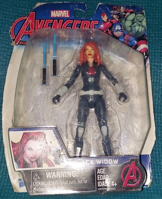Marvel Avengers Black Widow 6-in Basic Action Figure New. read description