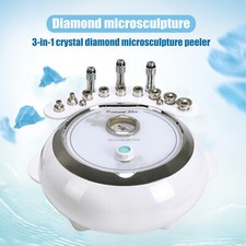 3 in 1 Diamond Microdermabrasion Machine Exfoliation Beauty , Face Massage 110V