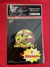 WWF Vintage Sticker 1999 Pack With MANKIND  THE UNDERTAKER Unopened 