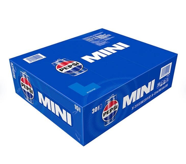 Pepsi Cola Mini Can 7.5 fl. oz., 30 pk. FRESH | eBay