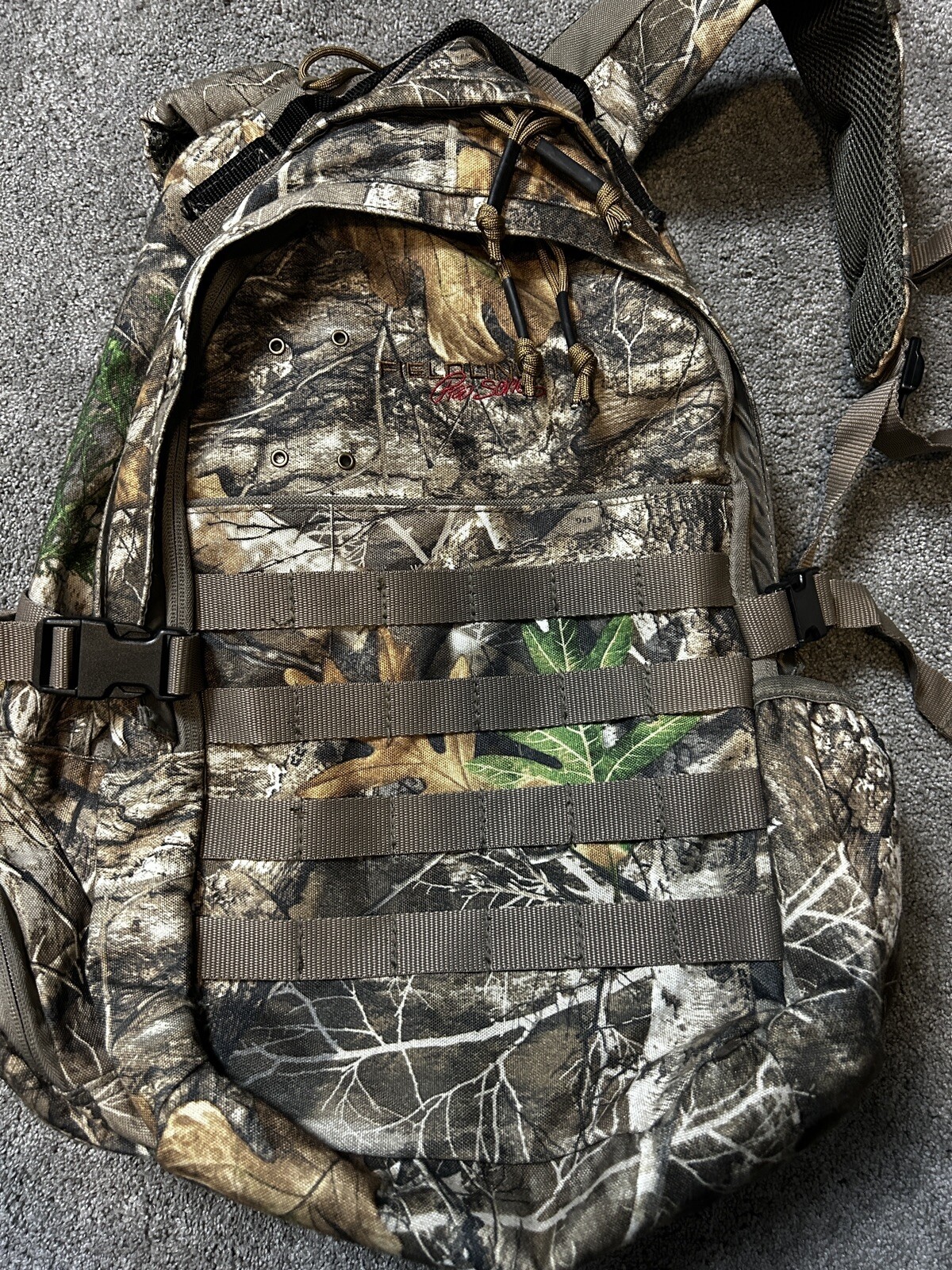 Fieldline Pro Series Realtree Camo Hunting Backpack & Blind Shoulder