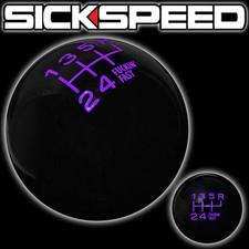 Blackpurple Fing Fast Shift Knob For 6 Speed Short Throw Shifter 12x1.75 K20 Blackpurple Fing Fast Shift Knob For 6 Speed Short Throw Shifter 12x1.75 K20