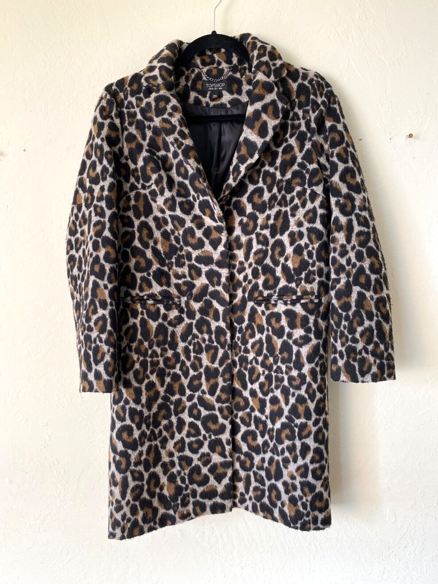 Animal Print Vero Moda Leo Mantel Wintermantel Leopardenmuster