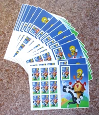 150 Tweety & Sylvester 1998 Looney Tunes 32c Postage Stamps, Scott #3204