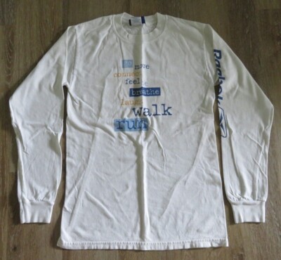 Reebok 10K for Women Go Breathe Walk Run 2004 Long Sleeve T Shirt Size S