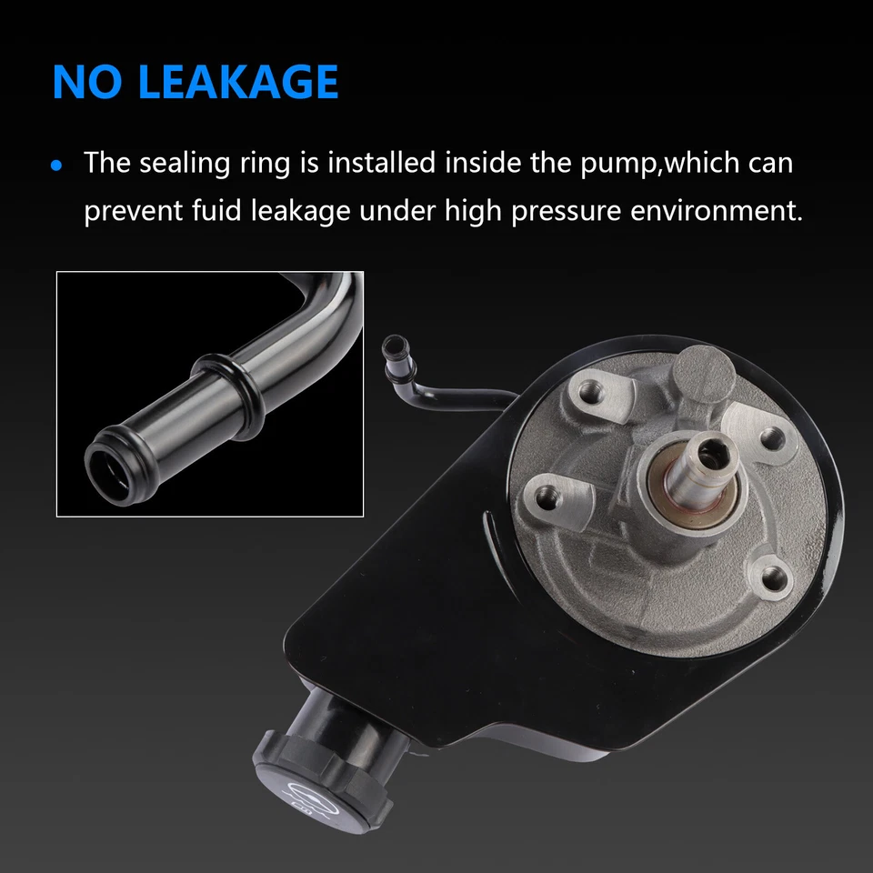 Power Steering Pump for Chevrolet GMC Silverado Sierra 2500 HD 3500 HD 6.6L - Image 4 of 4