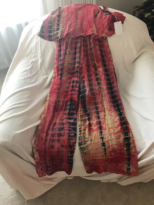 rat and boa kimono jumpsuit