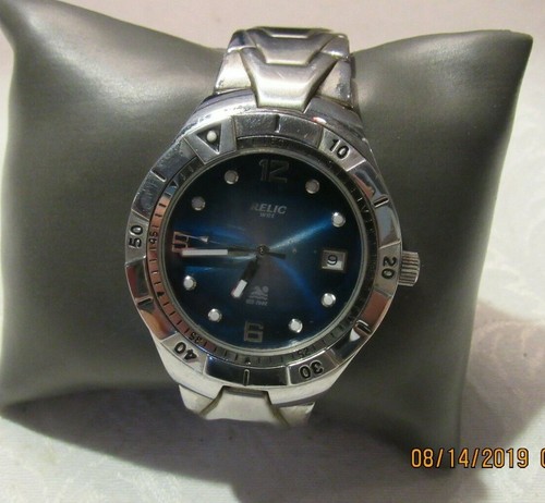 RELIC WET Men's ZR11600 Stainless Steel 