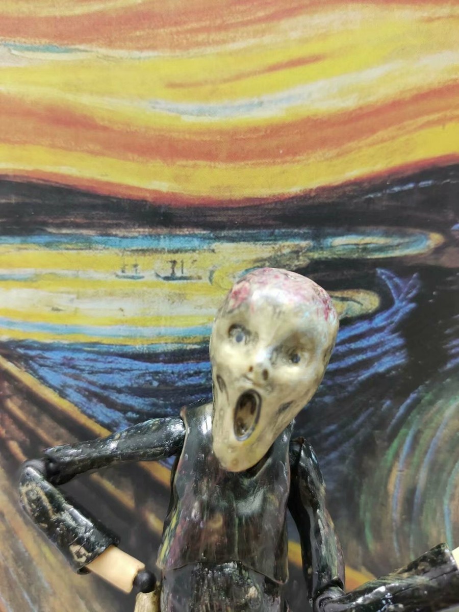 New Max Factory Figma SP-086 The Scream The Table Museum in Box | eBay