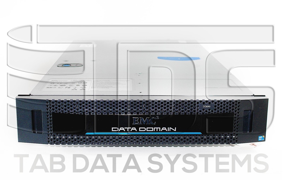 EMC Data Domain DD890 Deduplication System w/ 4x 1TB 7.2K 3.5