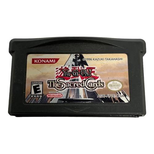 Yu-Gi-Oh! The Sacred Cards - Game Boy Advance GBA Game Only TESTED WORKS