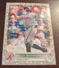 2022 Topps Holiday Rylan Bannon Metallic Snowflake Atlanta Braves