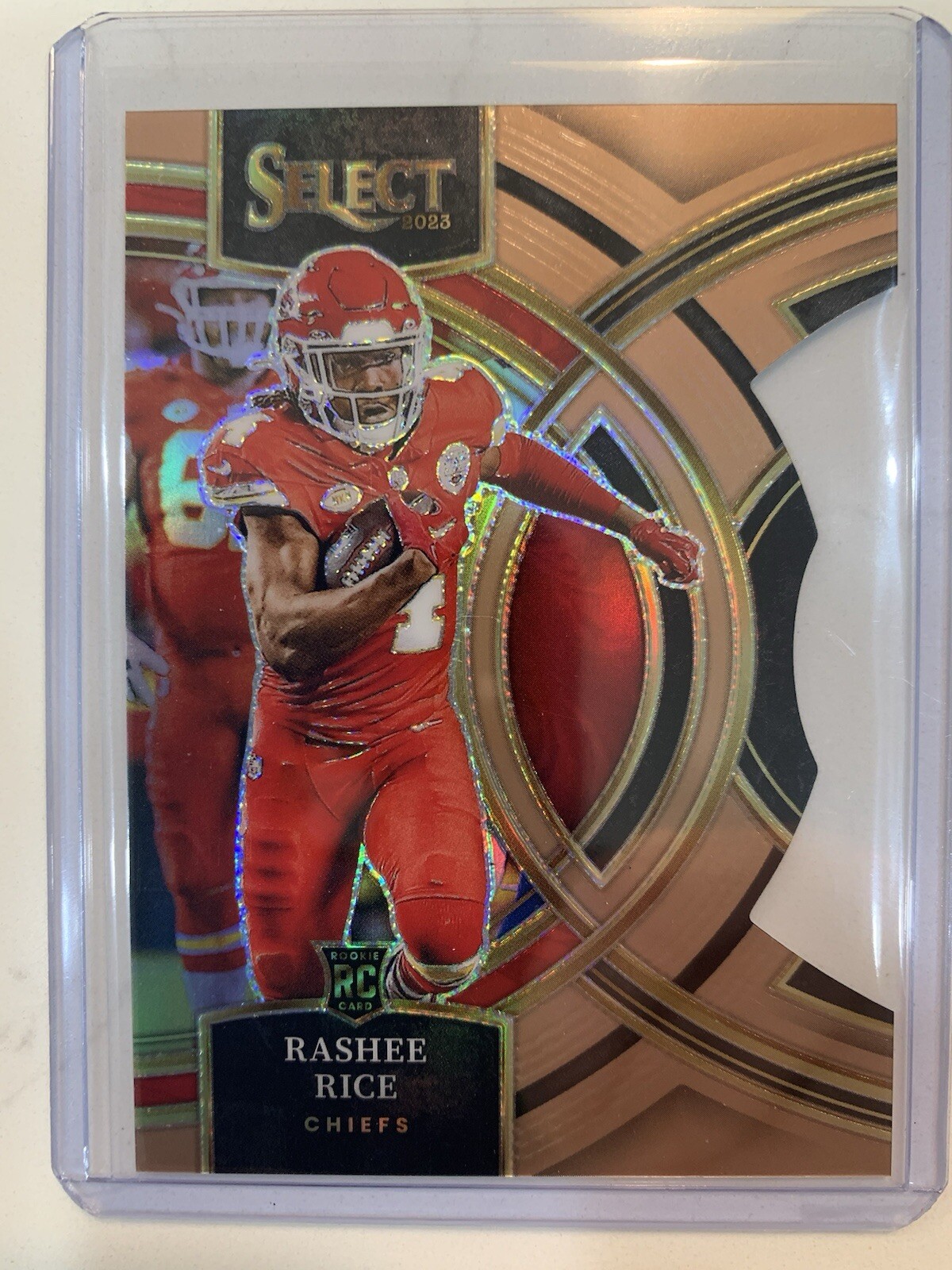 2023 Rashee Rice Panini Select Premier Level Copper Die Cut RC 103/299 #132