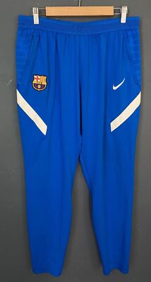 MEN'S NIKE FC BARCELONA 2021/2022 PANTS PANTALONES FOOTBALL SOCCER