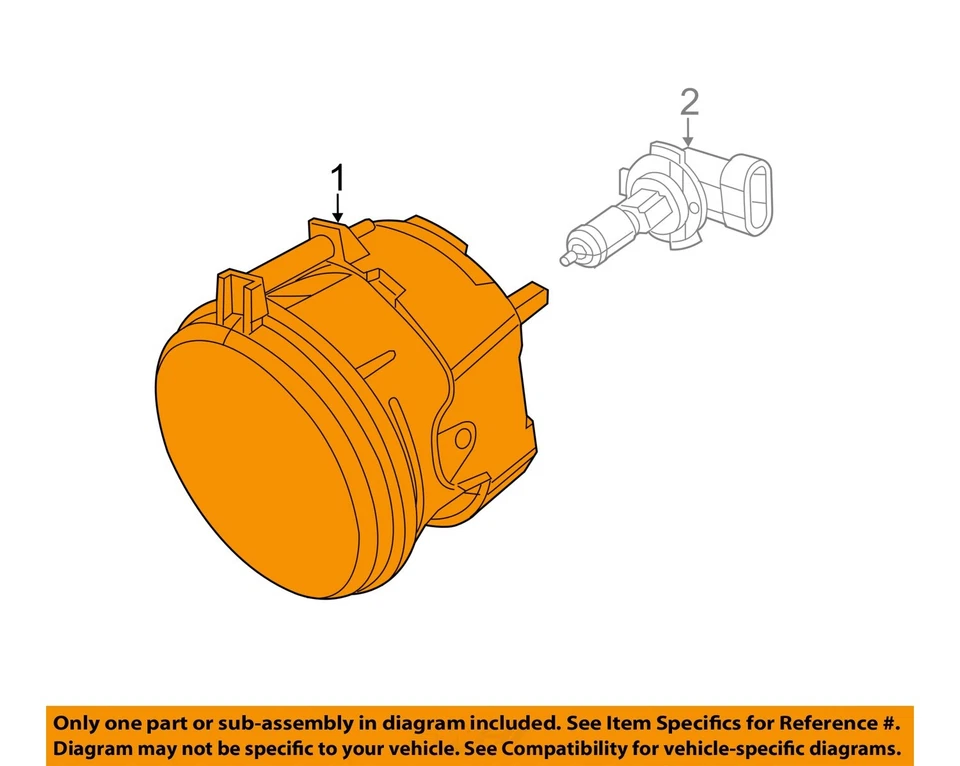 Luz de conducción usada se adapta a: Jeep Compass 2016 grado de conducción antiniebla A Foto 3 de 4
