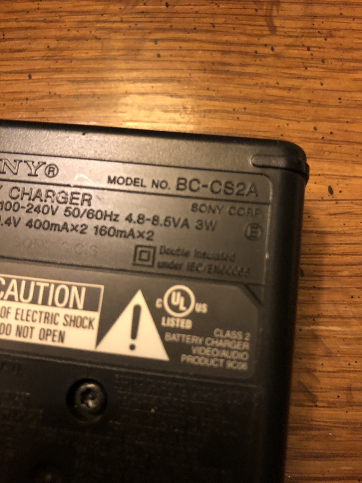 OEM Original Sony BCCS2A NiMH Battery Charger for AA or AAA Size eBay