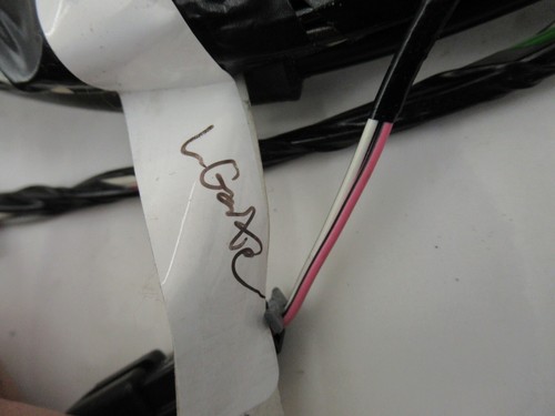 09-12 GMC ACADIA REAR HATCH LIFTGATE WIRE WIRING HARNESS WASHER HOSE OEM - Picture 5 of 7