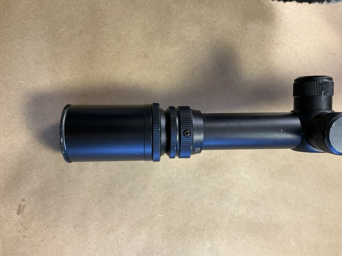 Vintage Simmons 6.5-20x40mm AO Rifle Scope ~ Model 1074