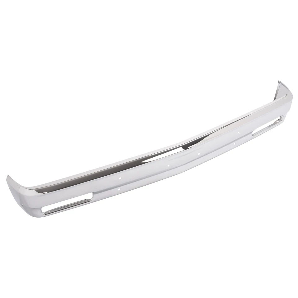 Chrome Front Bumper Face Bar For Chevy S10 BLAZER Pickup For GMC S15 Jimmy 82-93 - Image 2 of 4