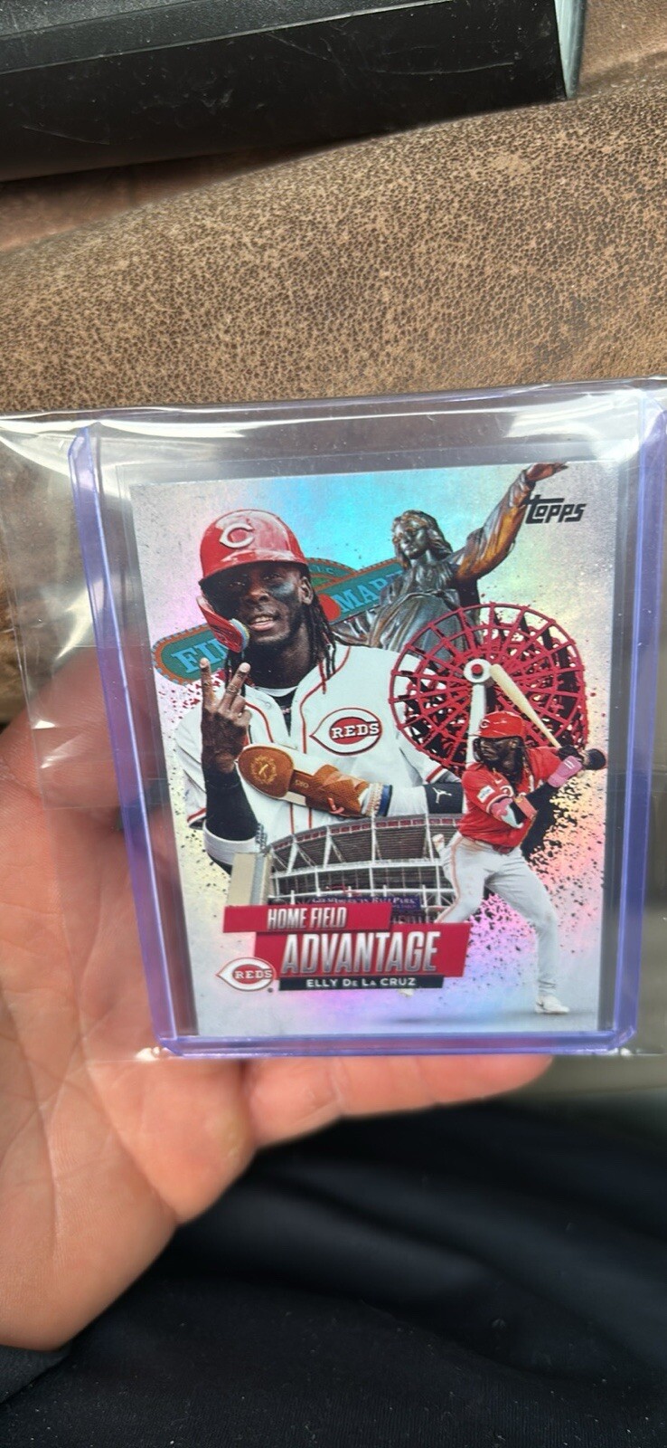 2024 Topps Series 1 - Home Field Advantage #HFA-1 Elly De La Cruz (RC)