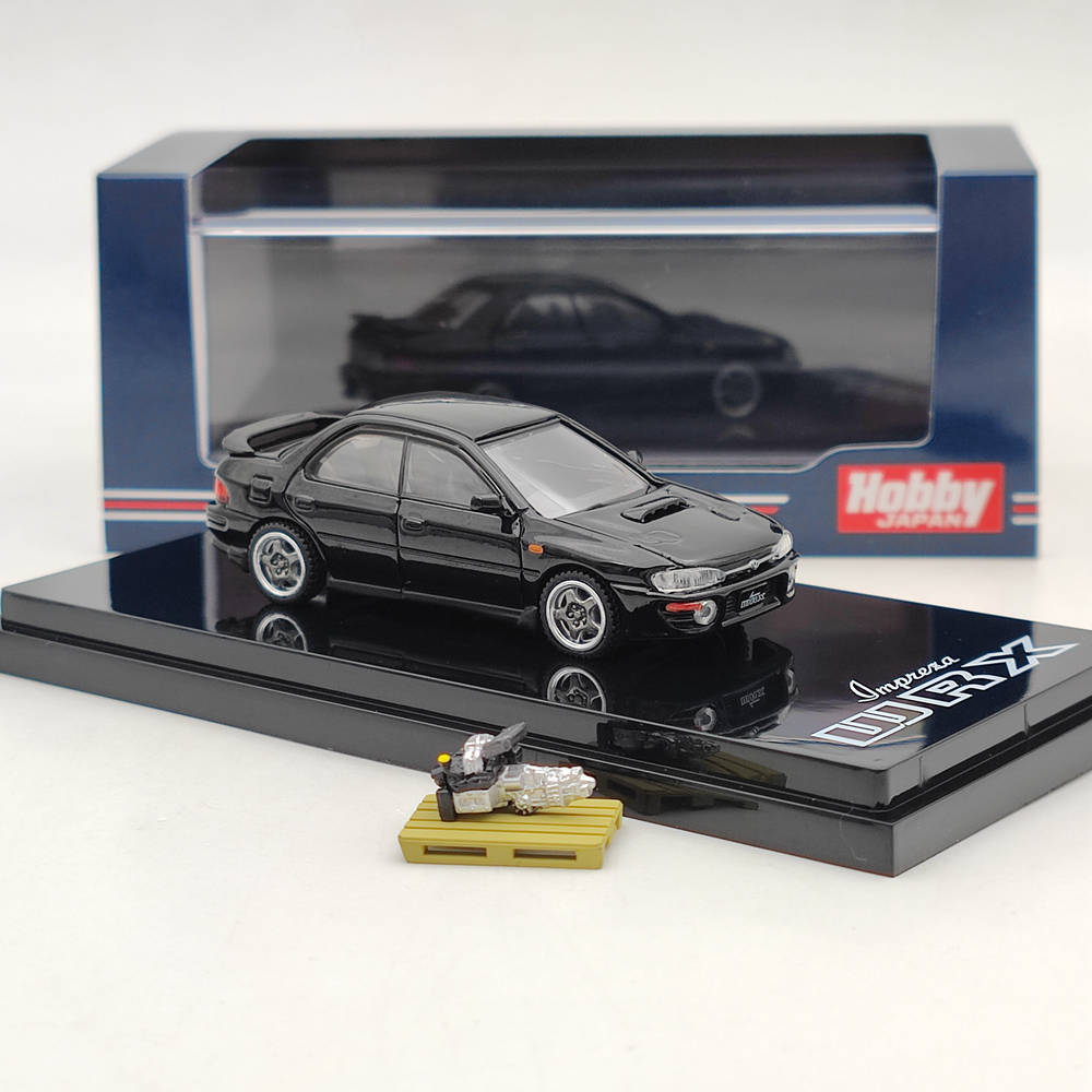 Hobby Japan 1/64 Subaru Impreza WRX GC8 1992 w/Engine Display