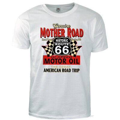 Retro Biker  T-Shirt US-Car Oldtimer USA Route 66 Speedshop  *4280