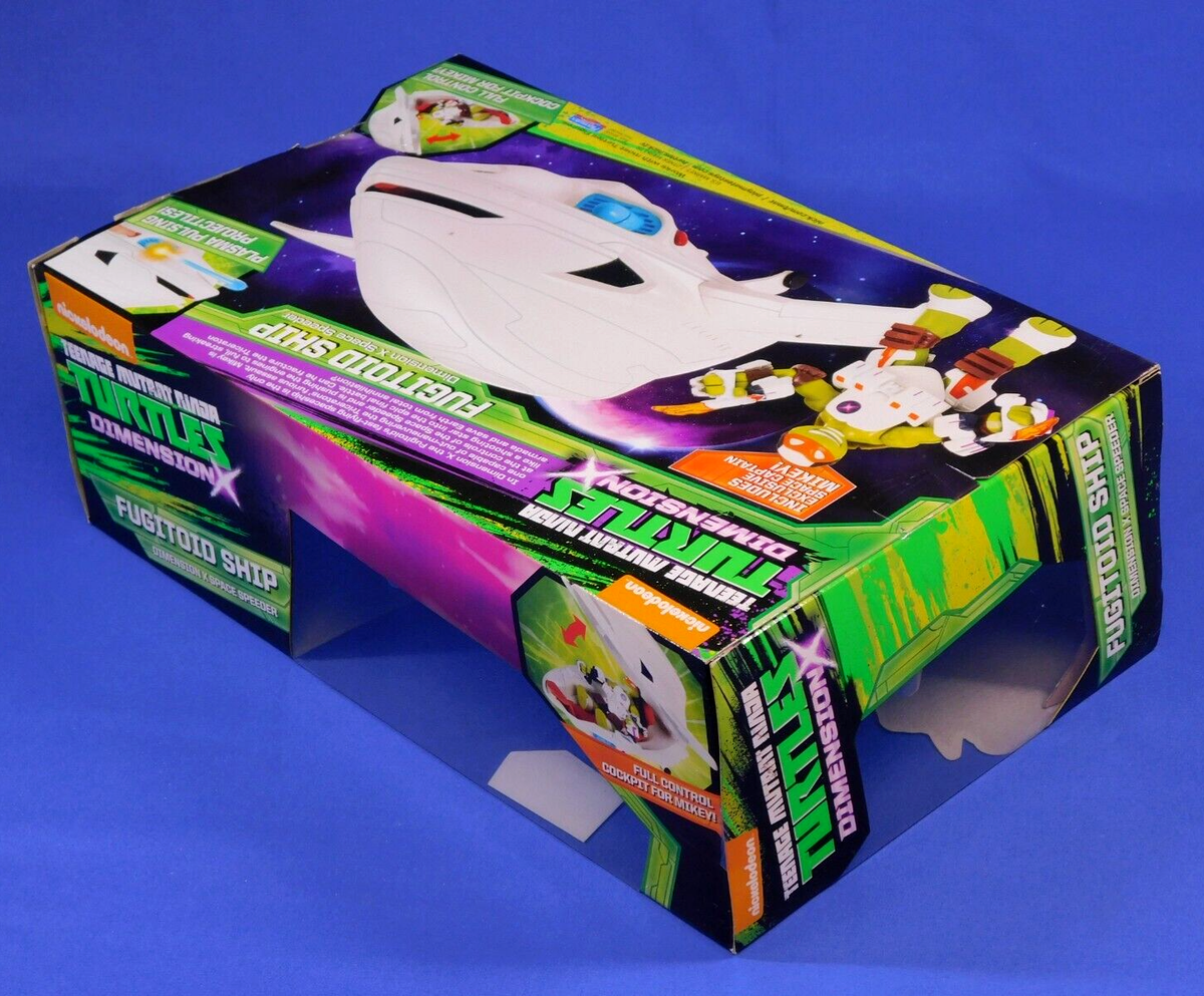 TEENAGE MUTANT NINJA TURTLES DIMENSION X FUGITOID SHIP SPACE