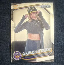 Panini 2025 Prizm WNBA Sarah Ashlee Barker RC #142 Los Angeles Sparks
