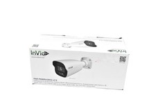 Cámara IP InVid Tech Bullet blanca PAR-P6BIRA2812-LC3 con cable 6 MP exterior PoE