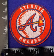 ATLANTA BRAVES BASEBALL IRON ON PATCH 
