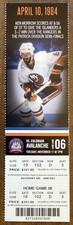 New York Islanders 11/11/2014 NHL ticket stub vs Colorado- Ken Morrow