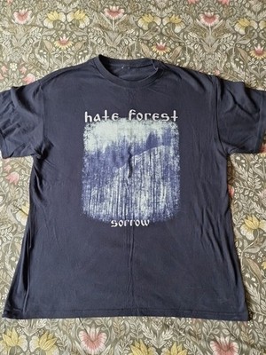 Hate Forest Tshirt Black Large Sorrow Black Metal 