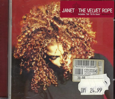 CD JANET JACKSON - THE VELVET ROPE - ALBUM