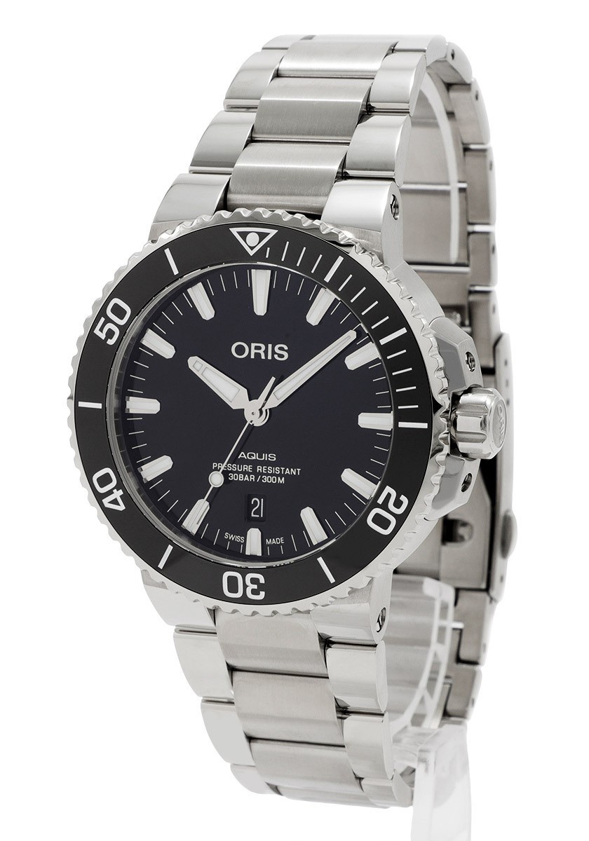 Oris Aquis Date 300m Water Resistant Men s 733 7730 4134M