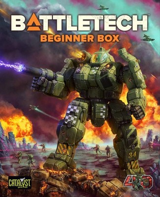 BATTLETECH BEGINNER BOX 40TH ANNIVERSARY Catalyst Games Labs