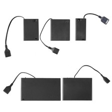 2/3/4/6/8 Slot AA Battery Case Storage Case Box With USB For Building Led Light