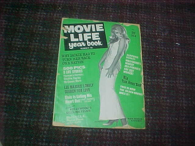 Movie Life Yearbook 1965 Lee Majors Steve McQueen Elizabeth Taylor Jim Stacy