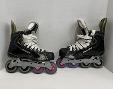 Bauer X100 LE Limited Edition Roller Hockey Skates Size 4.5D Ice-roller Convert