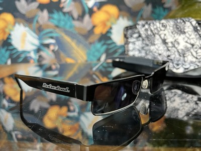 Vintage RED OR DEAD Black Prescription Eye Glasses Sunglasses