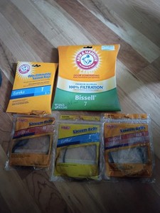 Miscellaneous Lot Of Vacuum Bags And Vacuum Belts