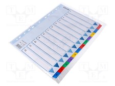 ESSELTE 5902812221329 Trennblätter numerisch