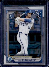 2024 Bowman Draft Jac Caglianone Chrome 1st Prospect #BDC-8 Royals