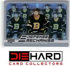 2022-23 Upper Deck #DM-20 Charlie McAvoy Defense Mechanism Boston Bruins