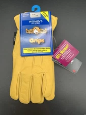 Wells Lamont Gloves Deerskin Leather Womens Size Medium Thinsulate Lined 988M