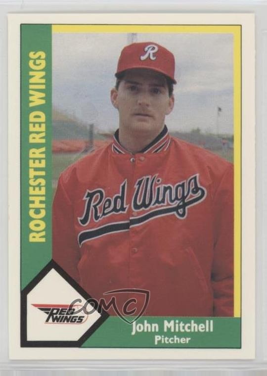 1990 CMC AAA/ProCards A & AA Packs John Mitchell #322 0q1p