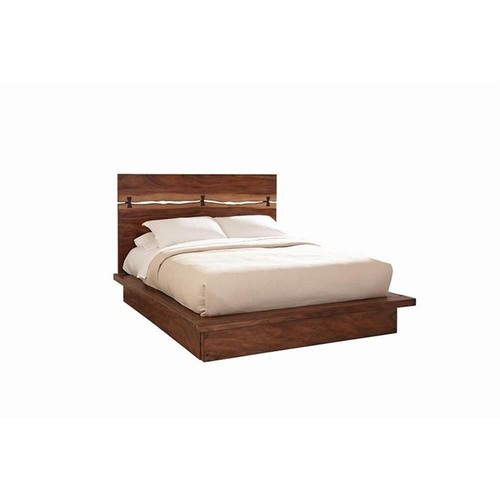 Coaster Winslow 4-piece Wood Eastern King Bedroom Set in Smokey Walnut - Picture 4 of 12