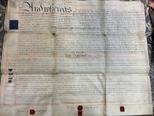ANTIQUE DEED OF COVENANT TITLE CAUSEY PARK HOUSE ENGLAND 1800s OGLE BAINBRIDGE