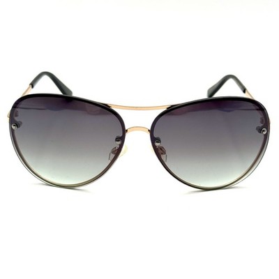 Tahari Designer Aviator Sunglasses HHTH0306-R Black Fashion Frame